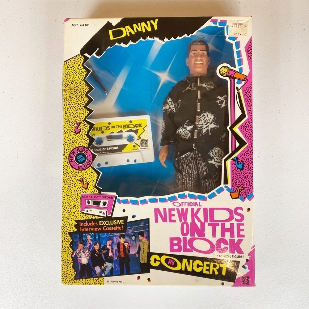 NEW Official New Kids On The Block Danny 1990